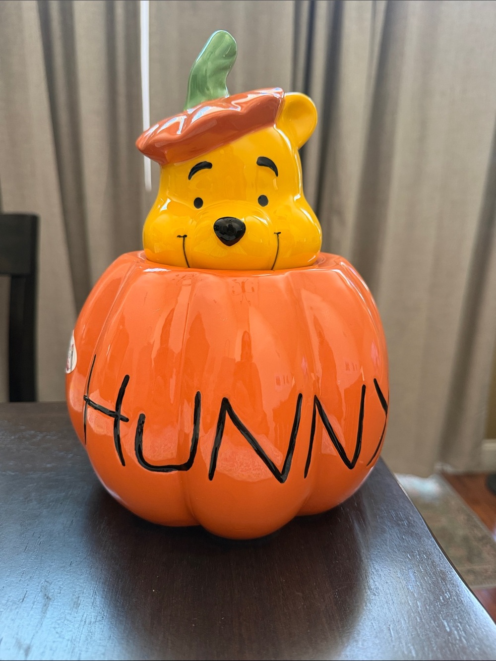 NWT Winnie The Pooh Pumpkin Cookie Jar